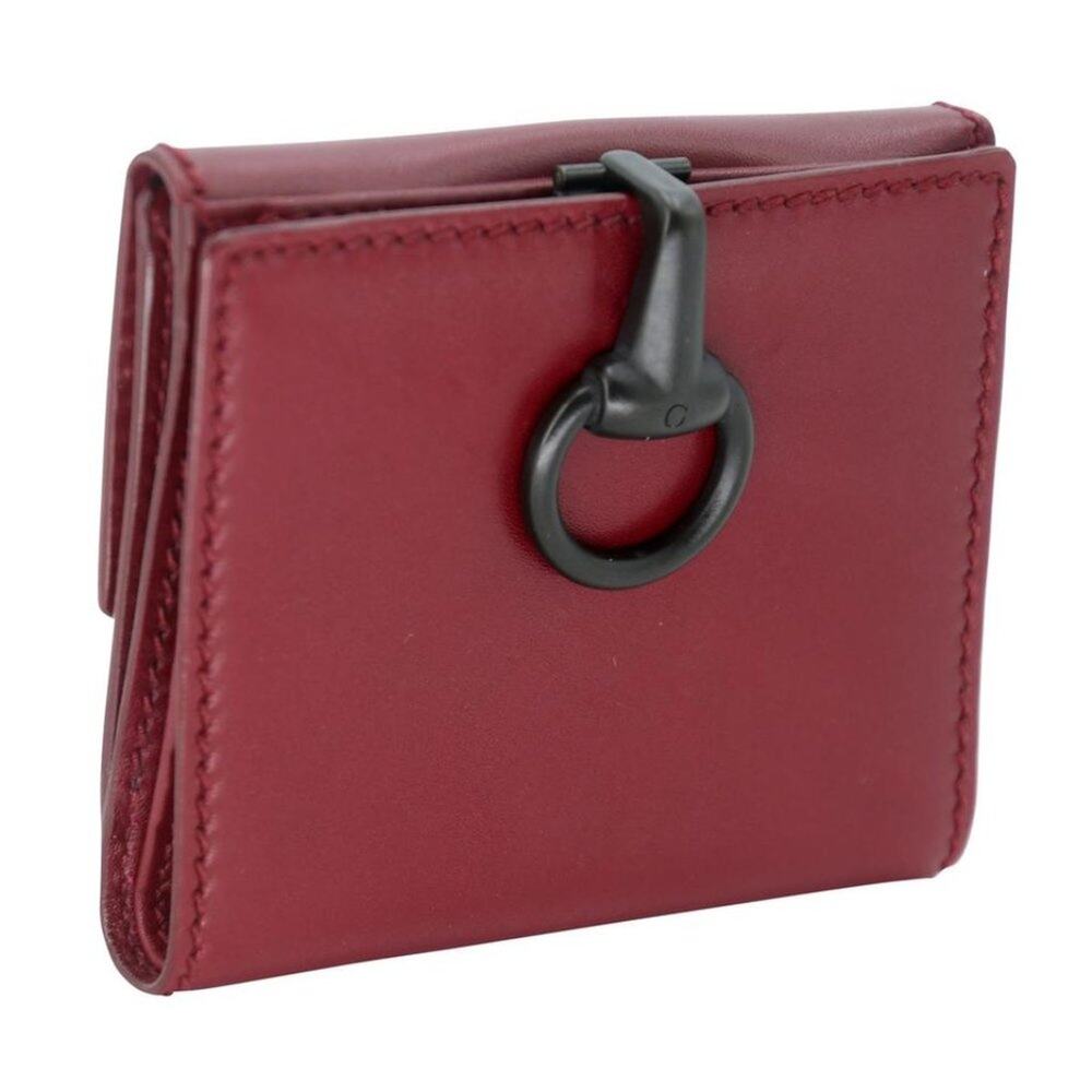Gucci Signature Hardware GG Monogram Leather Horsebit Wallet GG-0813N-0009